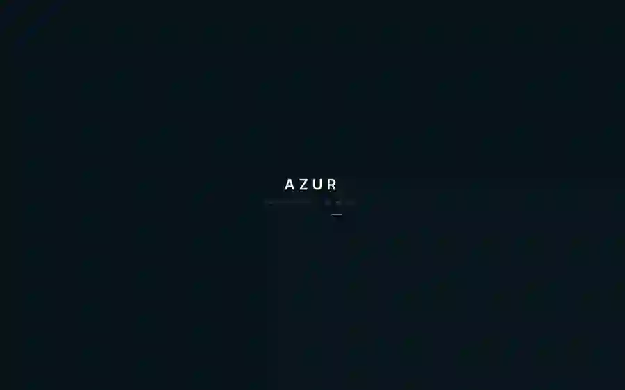 Azur — Yacht Charter landing page