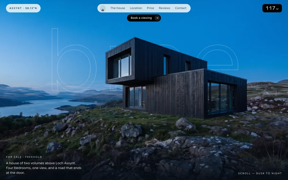 Brae — Property Listing landing page