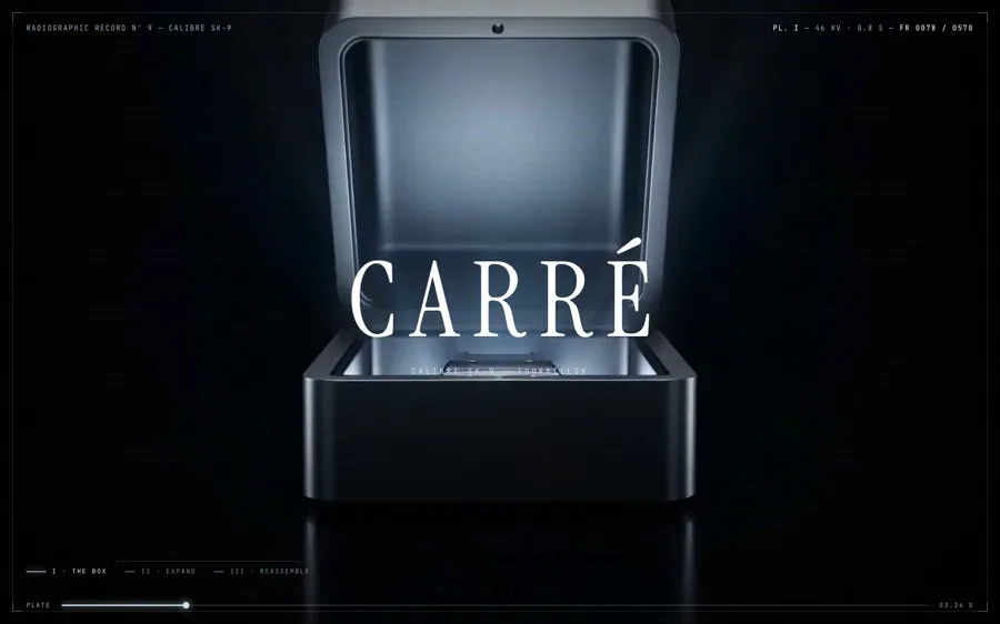 Carré — Haute Horlogerie landing page