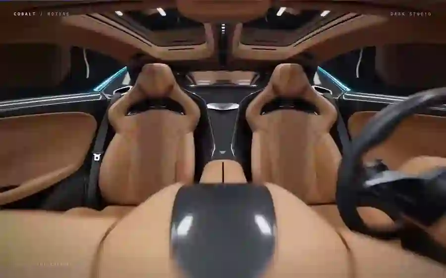 Cobalt — Hypercar Fly-Through landing page