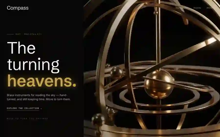 Compass — Instruments interactive