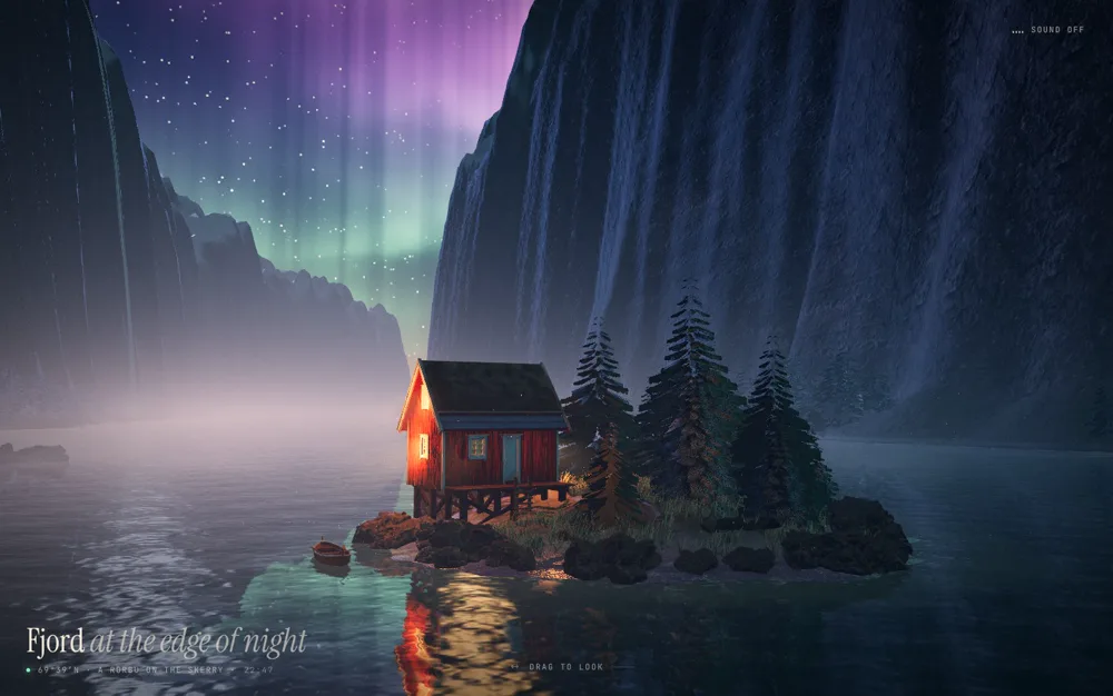 Fjord — Nordic Night World 3d section