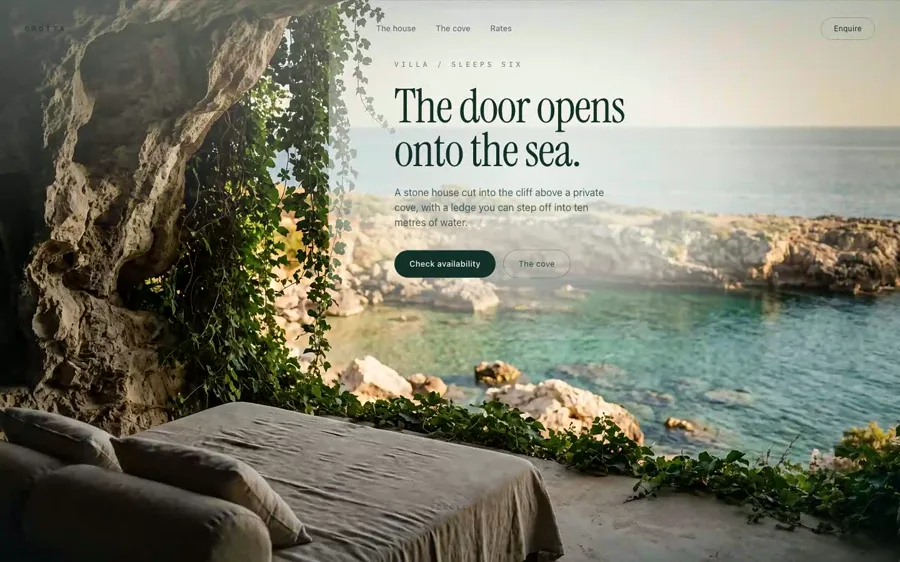 Grotta — Villa Rental interactive