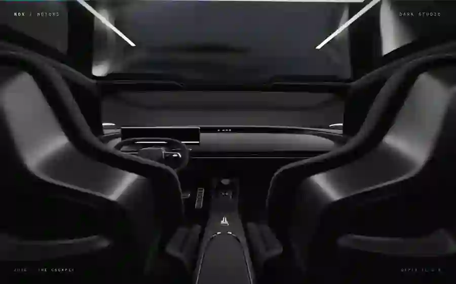 Nox — Hypercar Fly-Through landing page