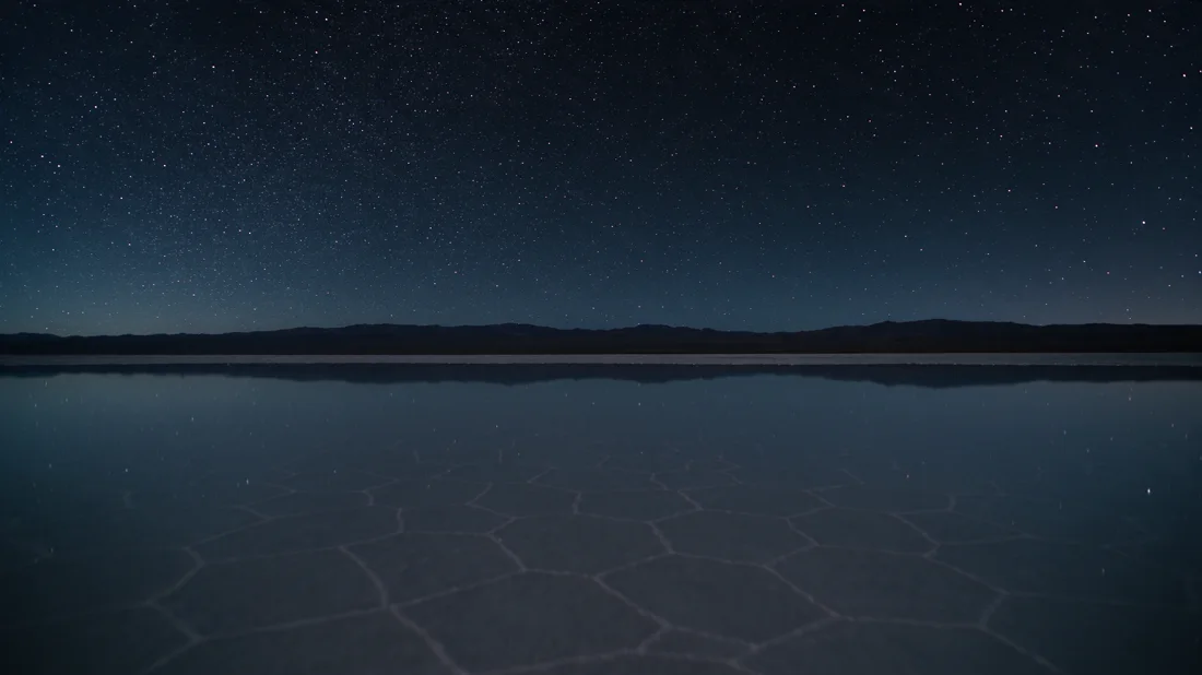 Salt Mirror — Night Flats background