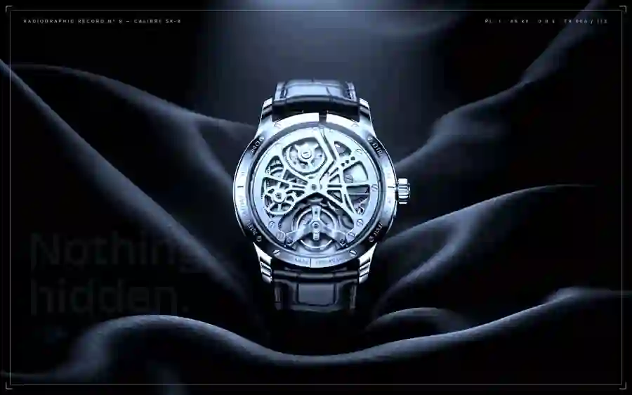Skeleto — X-Ray Horology landing page