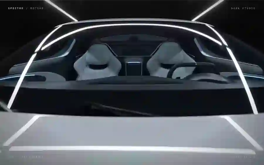 Spectre — Hypercar Fly-Through landing page